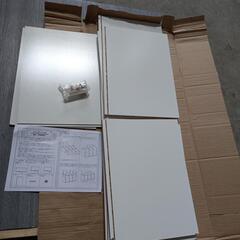 594fk 【未使用品・現状品】カラーボックス 3段 HP943 ホワイトの画像