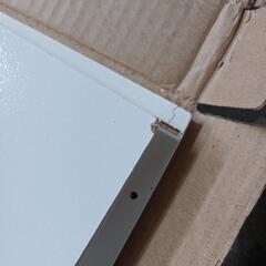 594fk 【未使用品・現状品】カラーボックス 3段 HP943 ホワイトの画像