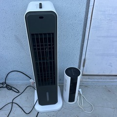 2023年式美品冷風扇と卓上ファンのセット
