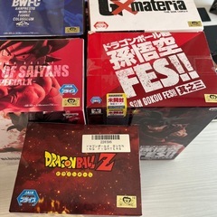 ドラゴンボールフィギュア　未開封まとめ売りの画像