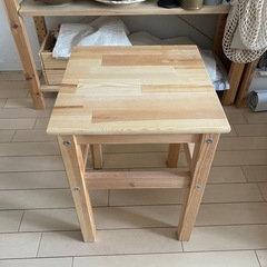 IKEA 木製スツール　ODDVER