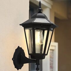 暖色系ソーラーＬＥＤライト（センサー式）　ガーデンライト　玄関や...