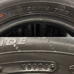 DUNLOP ENASAVE EC204 165/65R14 14インチ 夏タイヤ 4本 24年製 バリ溝 デリカD:2 ソリオ タンク トール ルーミー パッソ等　(KTC271)クレジットカード QRコード決済可能の画像