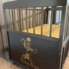 半額値下
ミッキーベビーベッドの画像