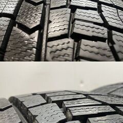 DUNLOP WINTER MAXX WM02 175/70R14 14インチ スタッドレス 4本 23～24年製 バリ溝 ヤリス ヴィッツ キューブ ポルテ シエンタ等　(KTA267)クレジットカード QRコード決済可能の画像