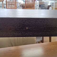 ★リユースのサカイつくば店★TK5629  ローテーブル ブラック H45×D45×W120 クリーニング済みの画像