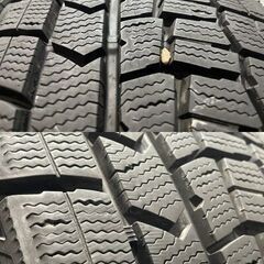 DUNLOP WINTER MAXX WM02 195/65R15 15インチ スタッドレス 4本 24年製 バリ溝 プリウス ヴォクシー ノア カローラツーリング等 　(KTC273)クレジットカード QRコード決済可能の画像