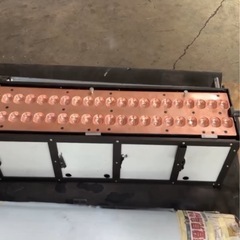 ベビーカステラ機械銅板50玉新品