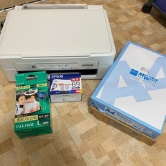 EPSONコピー機、純正のインクカートリッジ や用紙等
