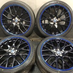 新品 バランス済【TOYO プロクセス 225/40R18 92W】夏タイヤ【BLEST BahnSport 18インチ 7J5HPCD100+48】ブラック プリウス 86等 MTF099クレジットカード QRコード決済可能の画像