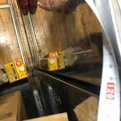 調理台２台　キャビネット　業務用の画像