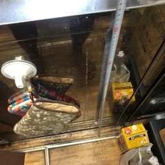 調理台２台　キャビネット　業務用の画像