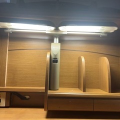 学習機　テーブル　ライド付き　コンセント付きの画像