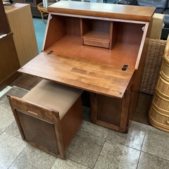 《店頭お渡し》⭐︎大雪木工⭐︎ 椅子付き　ライティングデスク　¥21,780(税込) 近隣配送＋¥3,000〜の画像