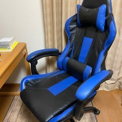 ゲーミングチェア オットマン付き