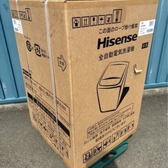 【新品未使用】Hisense冷蔵庫洗濯機HR-B12E3W/HW-55E4Wの画像