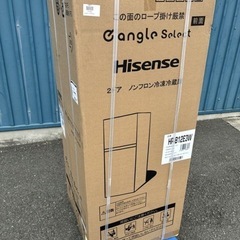 【新品未使用】Hisense冷蔵庫洗濯機HR-B12E3W/HW-55E4Wの画像