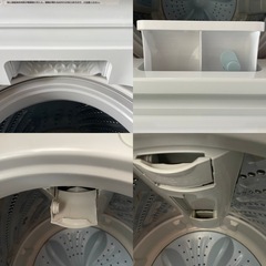 Hisense ハイセンス 全自動電気洗濯機 HW-T45F 2022年製の画像