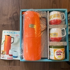 Thermosレトロ アウトドア食器魔法瓶