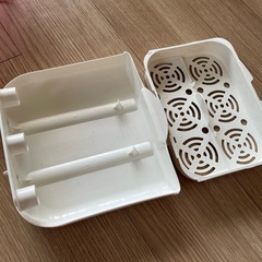 Pigeon 電子レンジスチーム消毒ケース ピンクの画像
