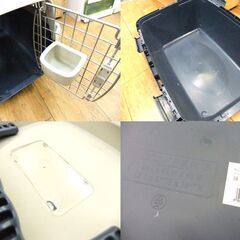 ペットゲージ ペットキャリー CLIPPER3 ペットボイジャー3.0 中古 ブルー×グレー 中古 札幌市厚別区 厚別店の画像