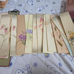 お値下げ中！昭和レトロ 中古品 ちぎり絵 貼り絵 色紙飾り 手作りセットの画像