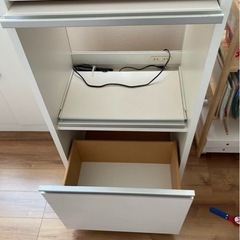 ディノス　家電が収納できるレンジラック 高さ180cmの画像