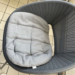 バルコニー用、テーブル、椅子セットの画像