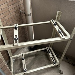 エアコン　室外機架台　重ね置きの画像