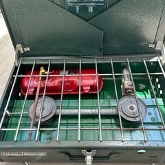 Coleman コールマン 2バーナーストーブ　オールドコールマンの画像