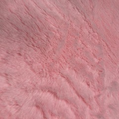 ムートン調の布地　ピンクの画像