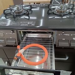 リユースのサカイ栃木店★ジモティ割あり★ Paloma LPガステーブル IC-S89BM-R  23年製 動作確認／クリーニング済み TC9299の画像