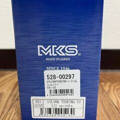 MKS 三ヶ島製作所 自転車 ペダル SYLVAN TOURING 細口（BC 1/2）シルバー 新品の画像