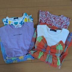 100センチ　ワンピース4点セット