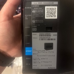 BUFFALO ルーターの画像