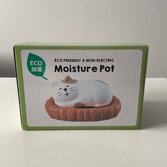 猫型ミニ加湿器（電源不要・自然気化式）