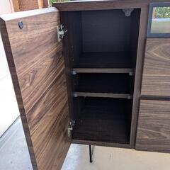 再値下げ！テレビ台　ハイタイプ　コードすっきり　ルーター隠しの画像