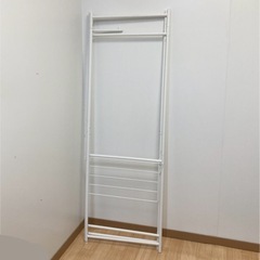 ニトリ　折りたたみ室内干しの画像