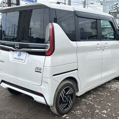 債務整理や自己破産の方でも他社お断りされた方でも審査通過実績多数！！(在庫番号112）日産 ルークス660 ハイウェイスターX 4WD　カーリース　札幌　函館　全国　自社分割　リース　ネオドライブローンの窓口　マイネオオートローンの画像