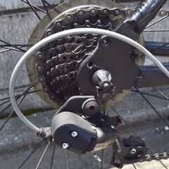クロスバイク オオトモ LIG-MOVE 700C 12kg アルミフレーム 7段変速の画像
