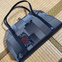 かばん ハンドバッグ アンティーク 総柄