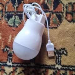 ケーブル付きのLED電球の画像