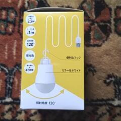ケーブル付きのLED電球の画像