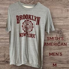 SMITH'S AMERICAN ブルックリン ロゴTシャツ メ...