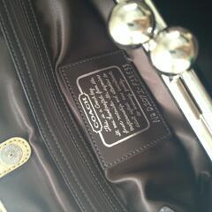 　COACH　がま口　バッグの画像