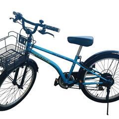 子供自転車 DRIDE ブルー 22インチの画像