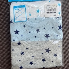 男の子肌着の画像