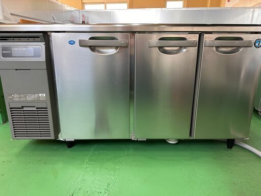 ホシザキ テーブル形冷凍冷蔵庫 RFT-150MTCG-ML（外形寸法 幅1500×奥行450×高さ800mm）業務用冷蔵庫 コールドテーブル