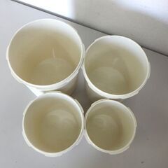 タッパーウェア グランプリデコレーター 4.0L/2.75L/1.9L/1.2L 4個セット Tupperware 保存容器 イエロー 札幌市の画像