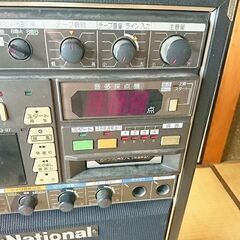 昭和レトロ　ナショナル　カラオケ　RQ-97 ジャンク品の画像